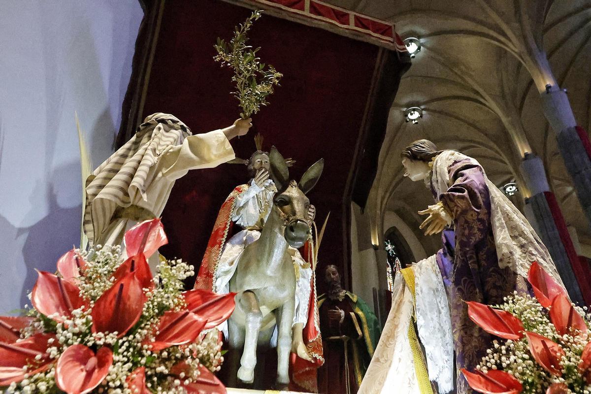 El paso de la Entrada de Jesús en Jerusalén.