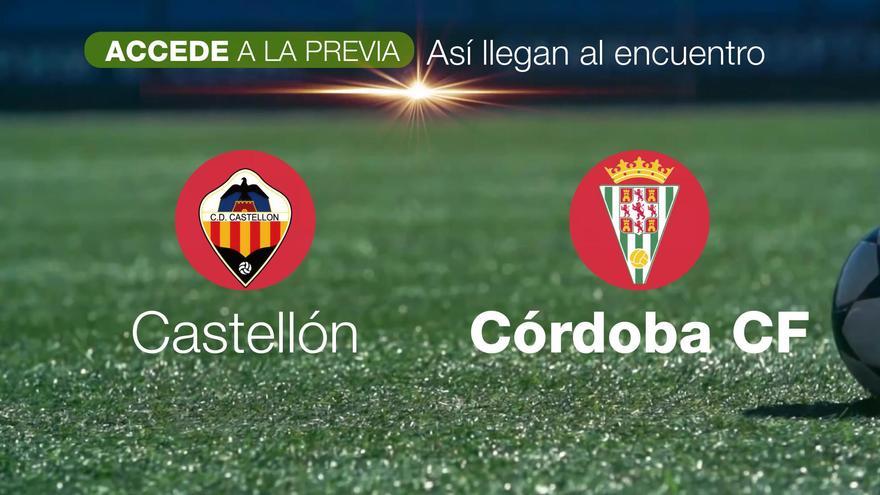 Castellón-Córdoba CF, así llegan al encuentro