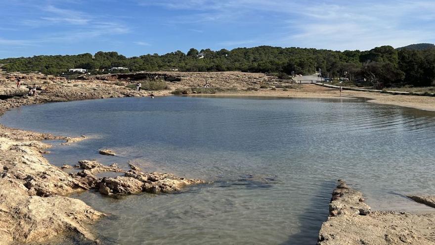 La ‘bassa’de Cala Bassa. / X.P.