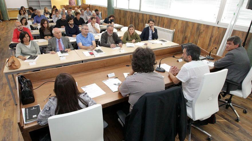 Clausura de las jornadas hoy en Os Rosales.