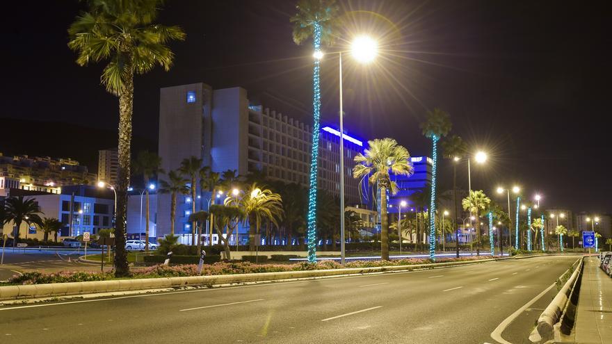 Las Palmas de Gran Canaria, la primera jornada de aplicación del toque de queda