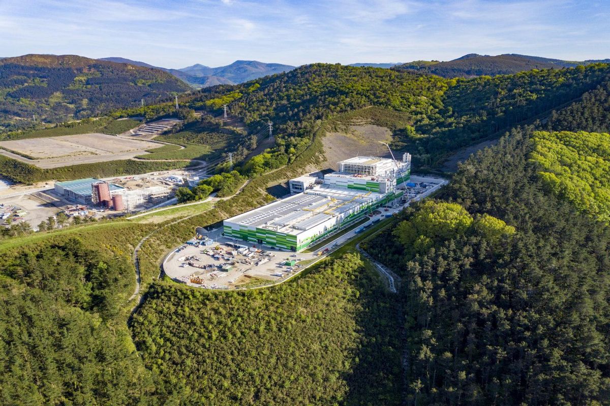 Planta incineradora de Zubieta, en Navarra