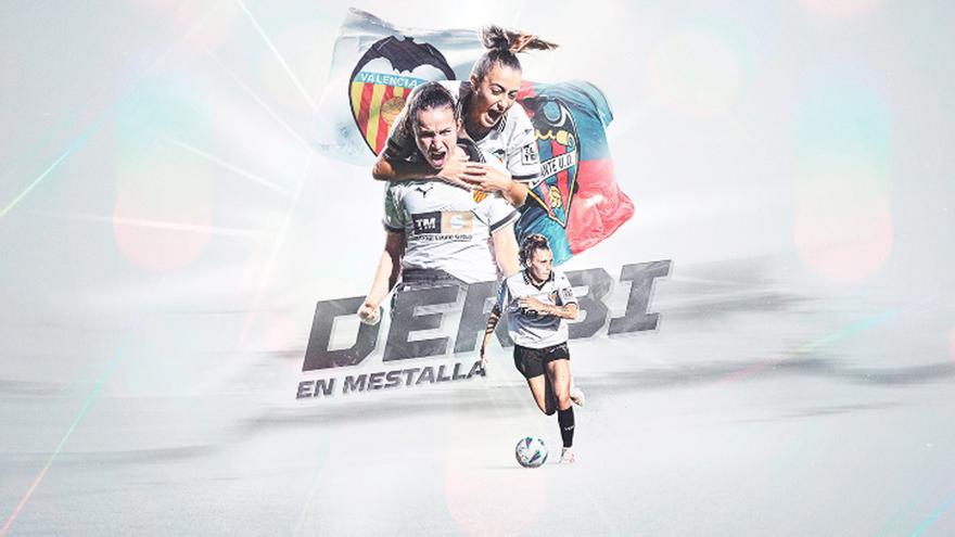 El Derbi femenino se jugará en Mestalla