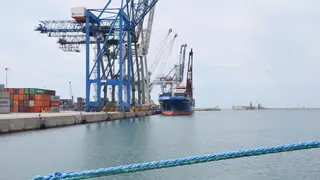El puerto de Castellón cierra junio como el mejor mes en tráfico de mercancías de los últimos 34 meses