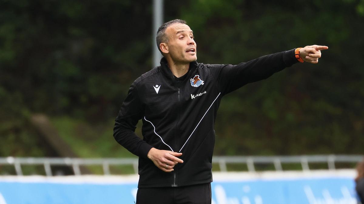 Sergio Francisco técnico de la Real Sociedad
