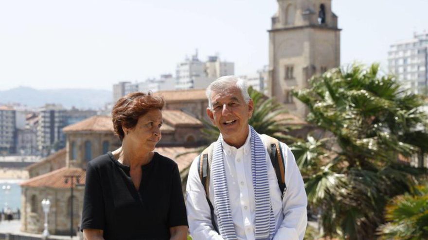Kike Figaredo, de visita en Gijón | ÁNGEL GONZÁLEZ
