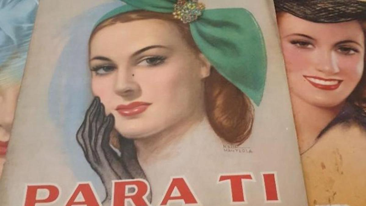 Varias portadas de la revista 'Para Ti'.
