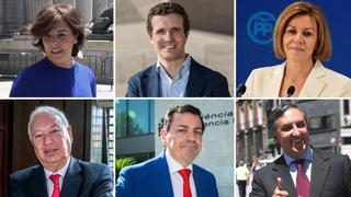 Quién es quién en la batalla por la sucesión de Rajoy en el PP