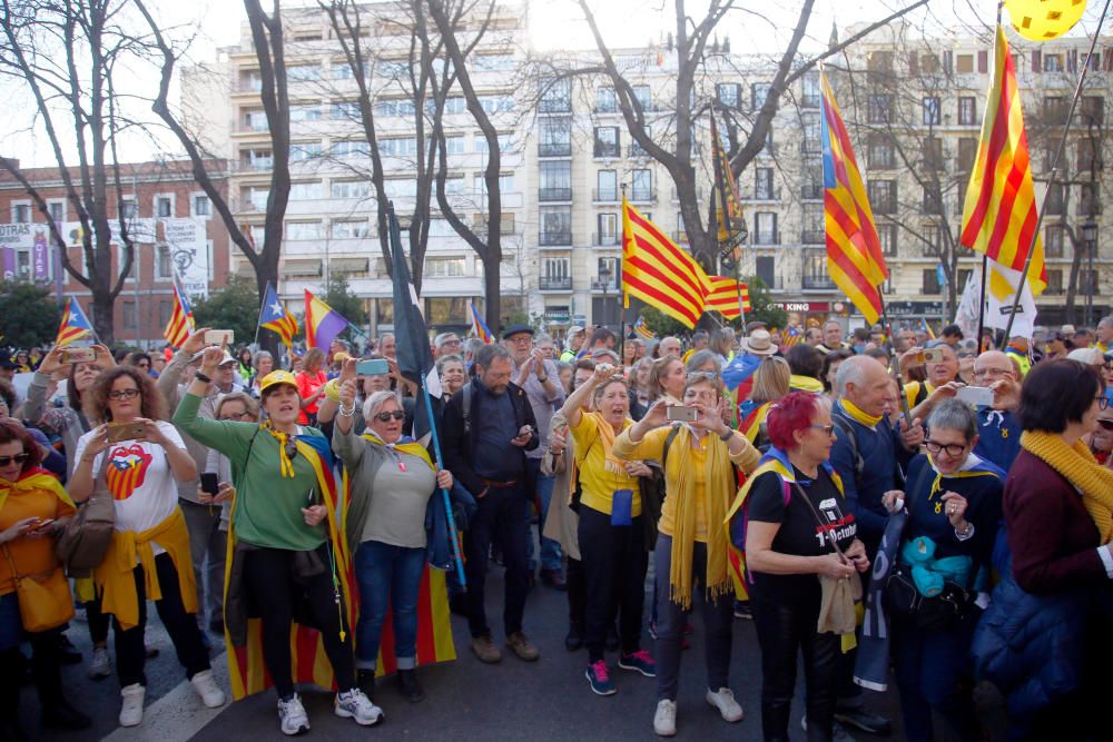 El sobiranisme omple el centre de Madrid