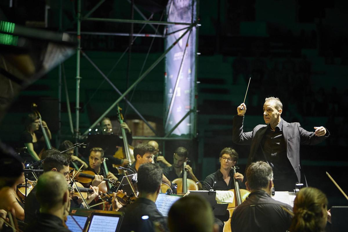 Concierto de una edición anterior del festival en Ondara