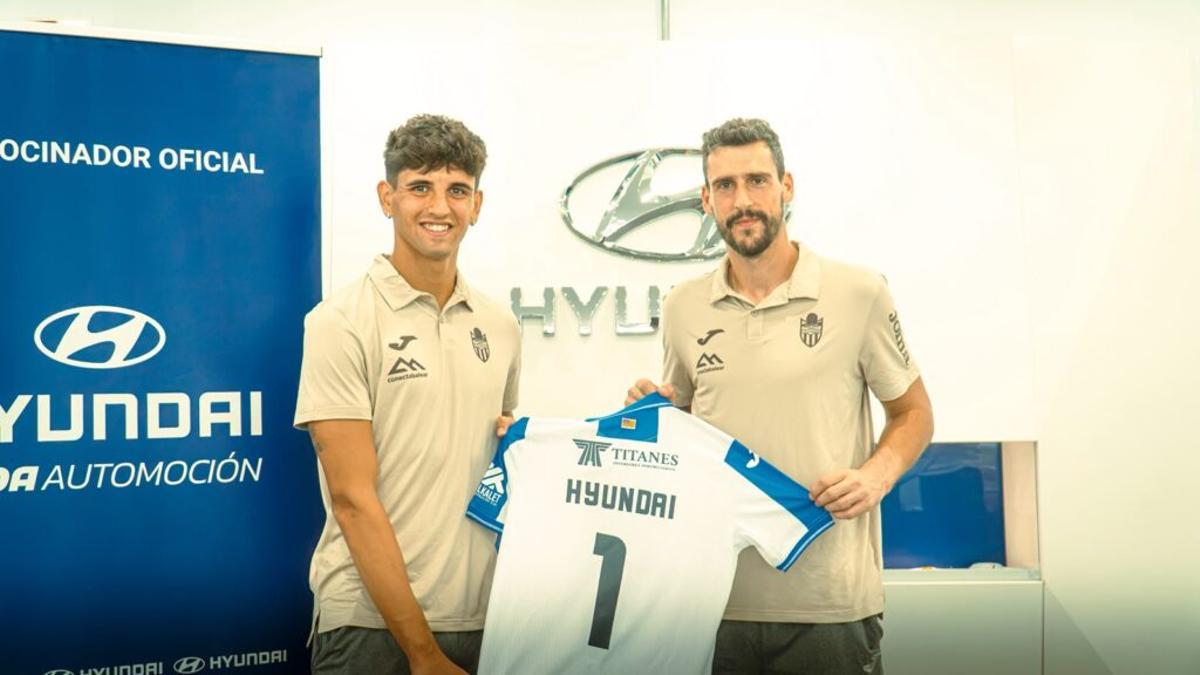 Rubén Catalá y Vicenç Sabater durante la presentación.