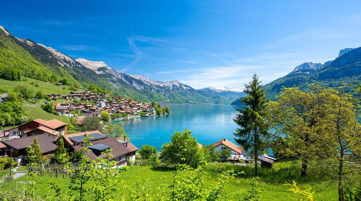 Lago de Brienz, Alpes Suizos