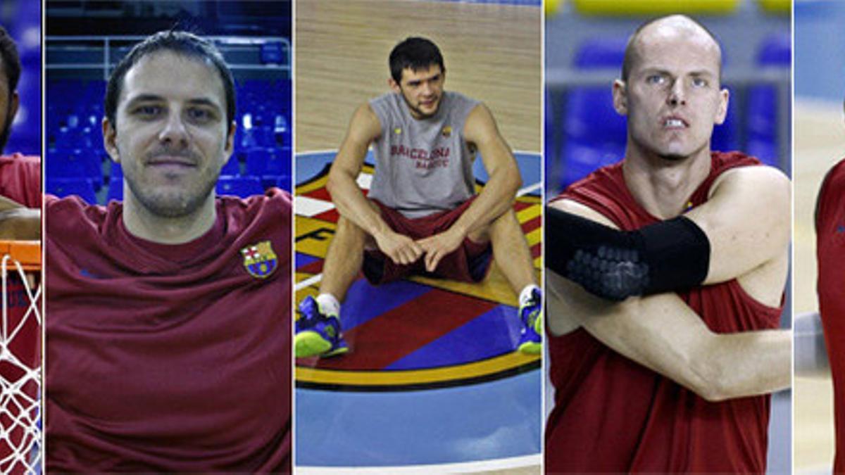 Las caras nuevas del Barça de basket