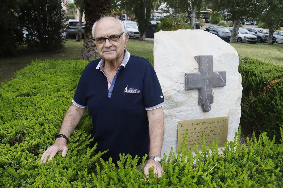 José Luis González Castro, presidente de la Asociación Hermandad de Donantes de Sangre.
