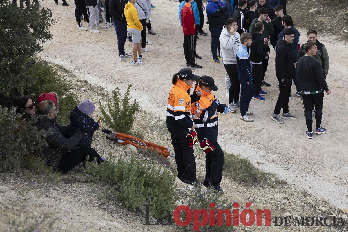 Los Caballistas de Caravaca se miden las fuerzas en la convivencia de la Peña Artesano