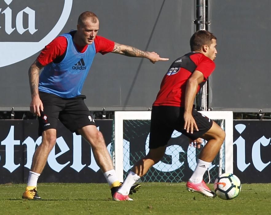 El conjunto vigués se prepara para el exigente duelo del domingo ante el Eibar en Ipurua.