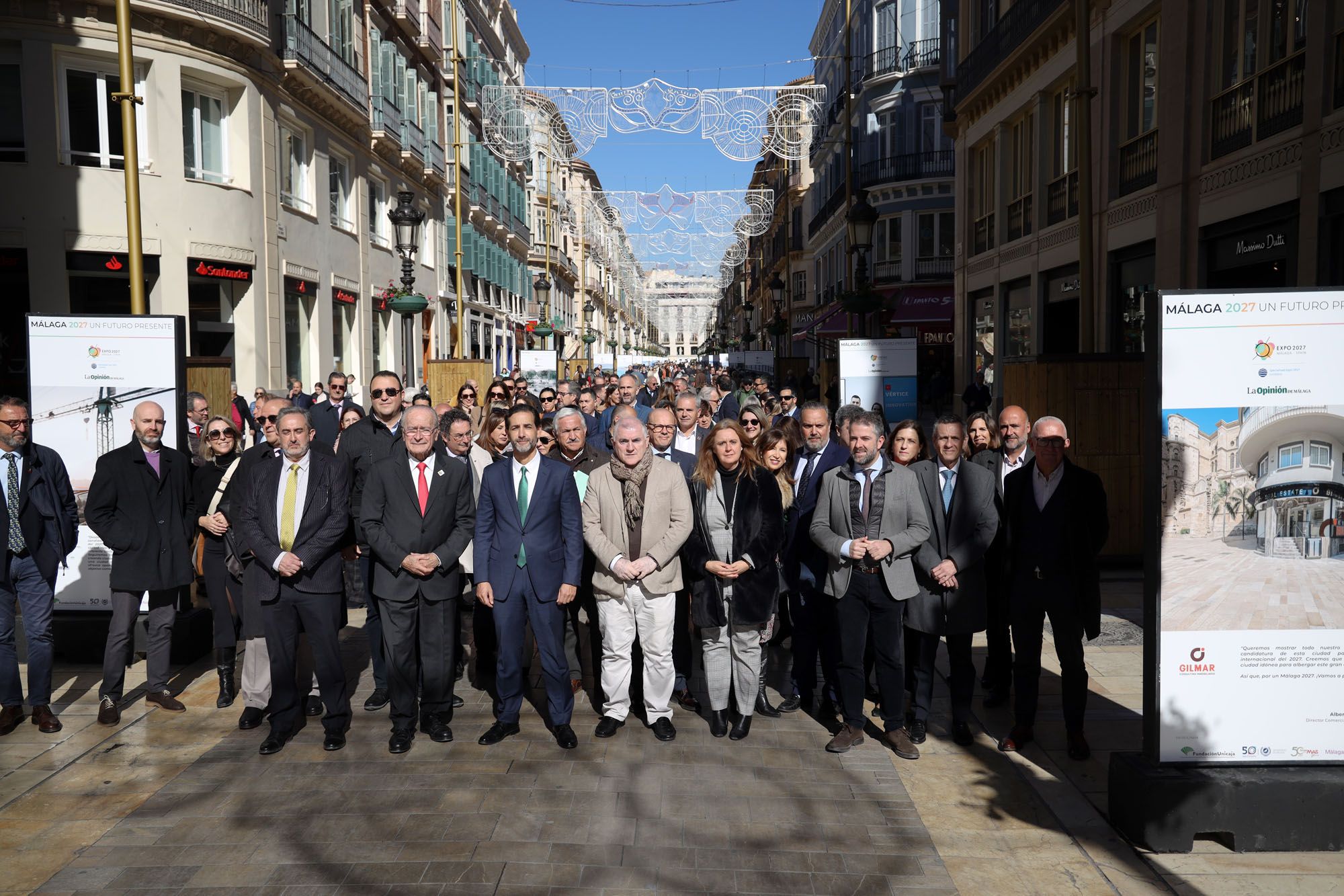 Inaugurada la Exposición ‘Málaga 2027. Un futuro presente’ de La Opinión de Málaga
