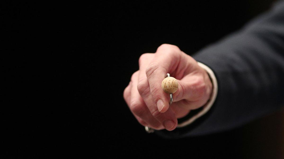 La bola corresponent a la Grossa de Nadal amb 4 milions d'euros per sèrie