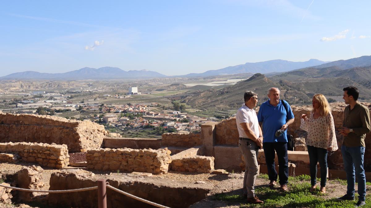 Andrés Martínez, Santos Campoy, María Ángeles Mazuecos y Pedro Sánchez.