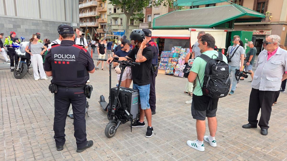 Dispositivo Bastió en L'Hospitalet este viernes