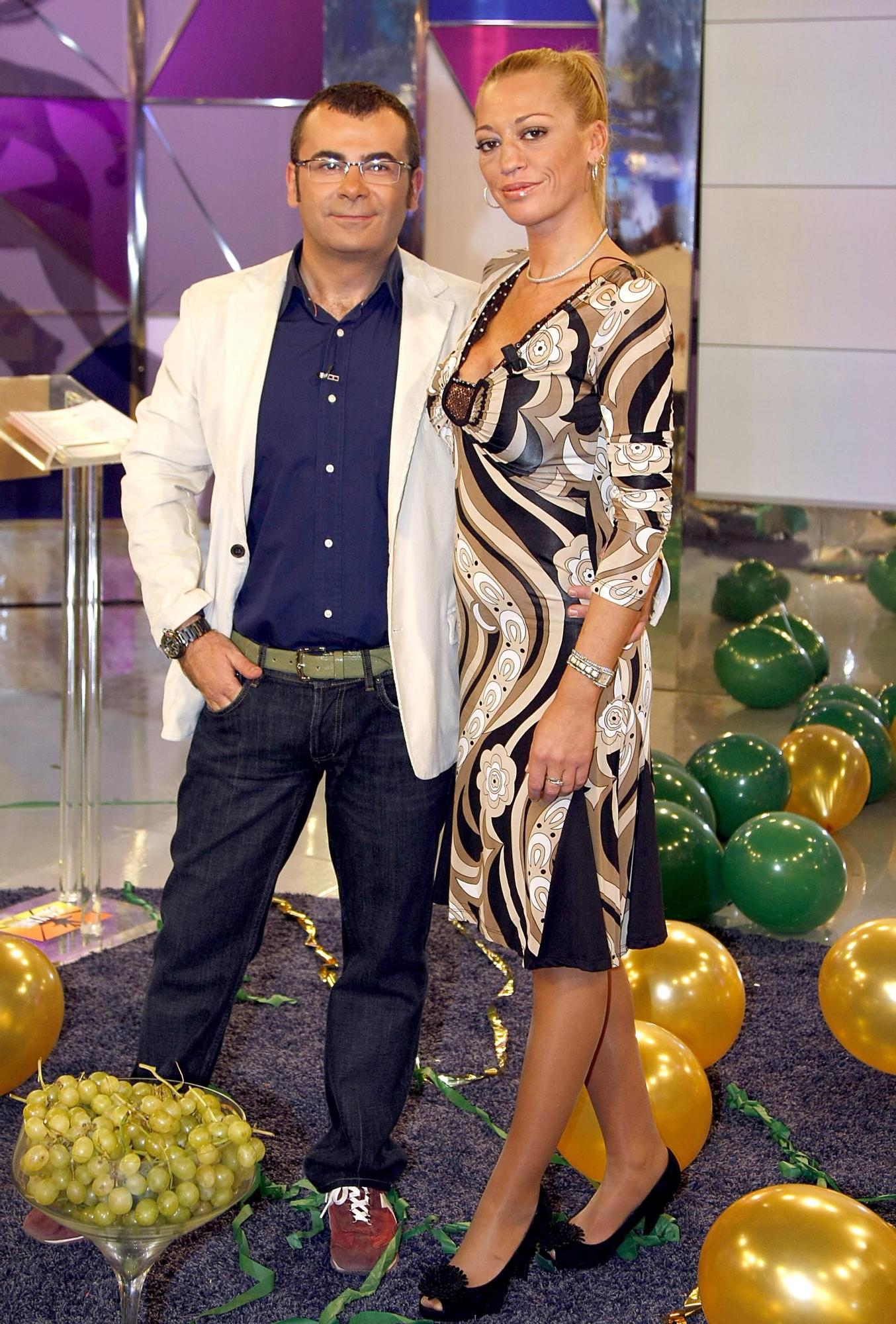 Belén Esteban y Jorge Javier en el plató de 'Sálvame'.jpg