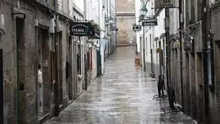 Las lluvias siguen este sábado: tormentas y ascenso de las temperaturas en Galicia