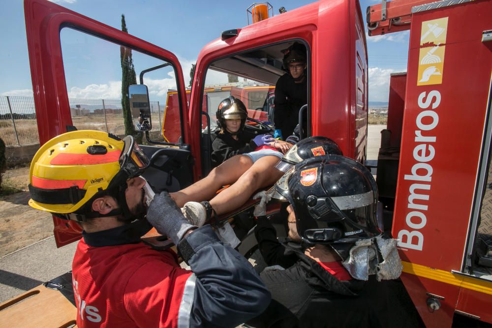 Simulacro de emergencias IES Leonado Da Vinci