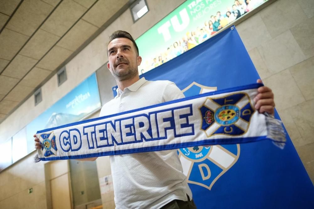 Aritz López Garai, entrenador del CD Tenerife