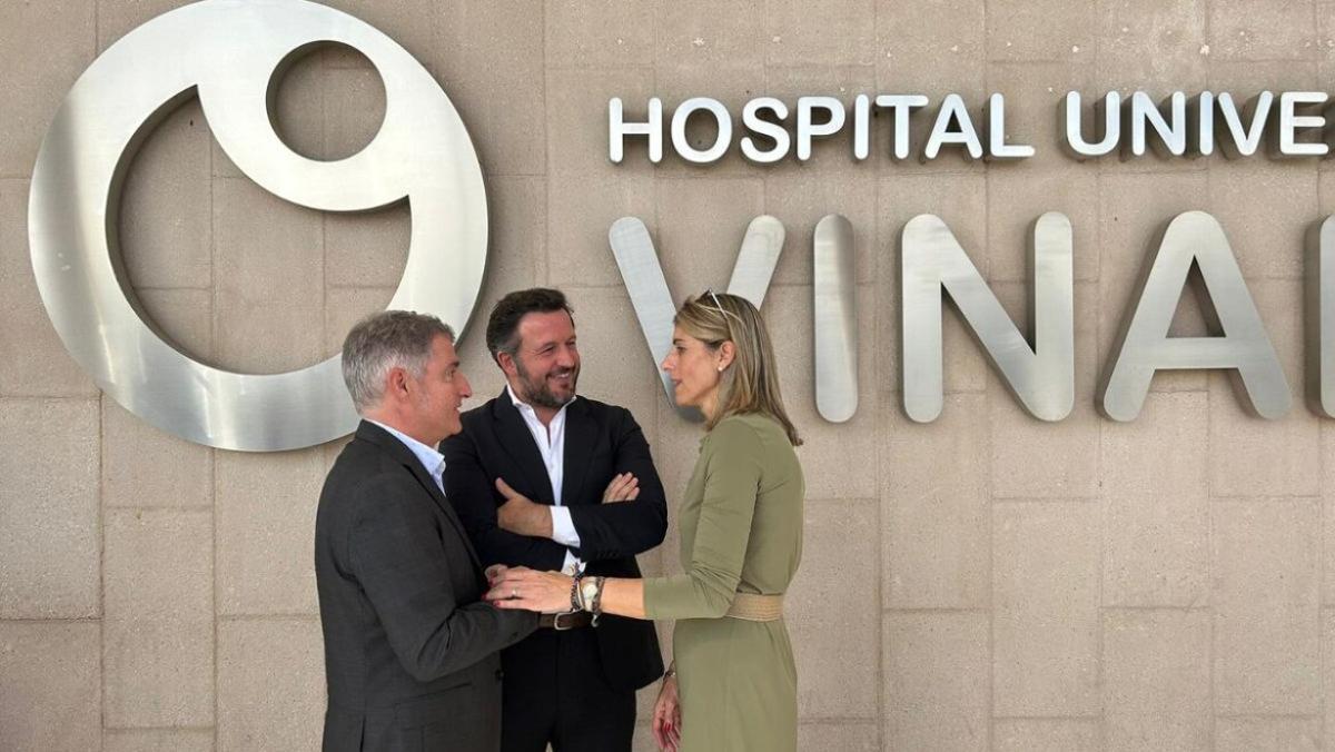 Los alcaldes de Elche y Crevillent, junto al de Orihuela (izq.) en una imagen reciente