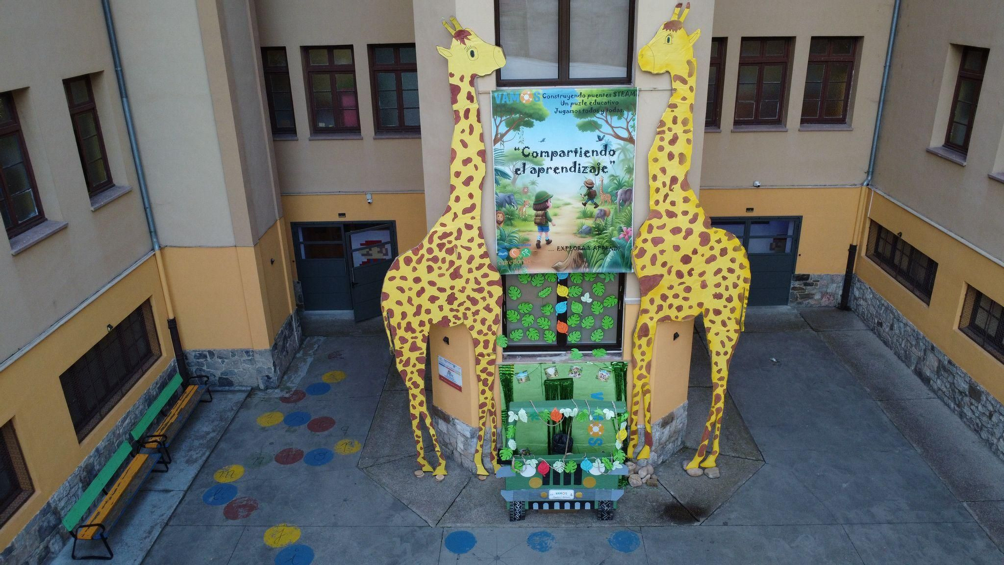 Así fue la jornada de fiesta en el colegio María Inmaculada de Laviana