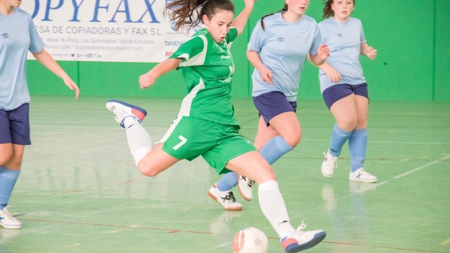 María Calañas disfruta de su estreno goleador con el Deportivo