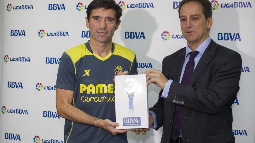 Marcelino, mejor técnico de la Liga BBVA