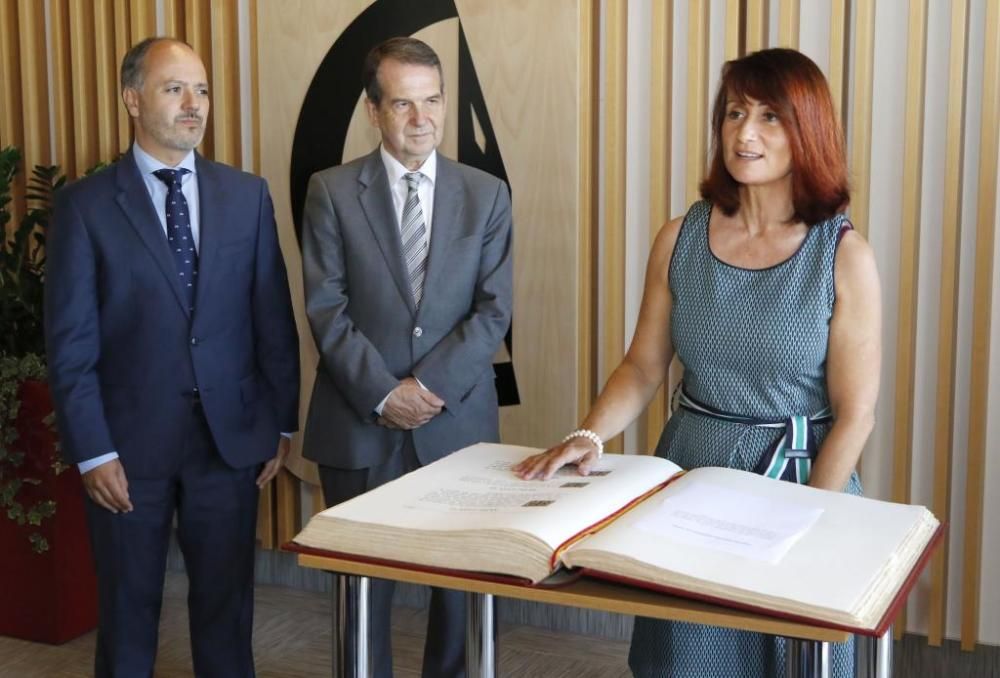 Ana María Mejías (PSOE). Licenciada en Ingeniería Industrial por la UVigo  y experta en organización industrial, es miembro del comité ejecutivo y vocal del Estado en el Pleno del Consorcio de la Zona Franca. Presentó más de 50 ponencias en congresos internacionales.