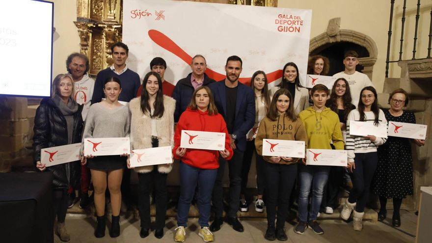 Un año de éxitos: Santiago López Cid y Daniela Álvarez fueron los deportistas absolutos galardonados