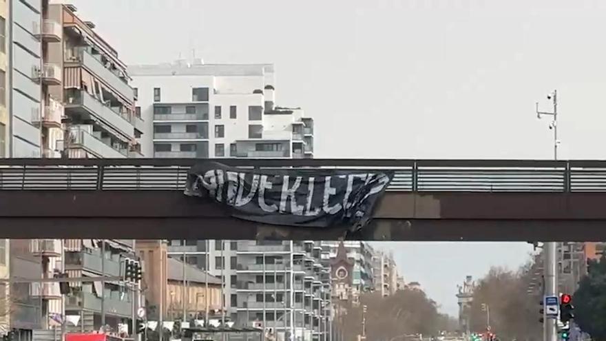 Pancarta de la remontada d'Anderlecht (1978)