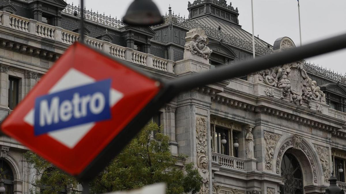 La seu del Banc d’Espanya, a Madrid. | MARISCAL / EFE