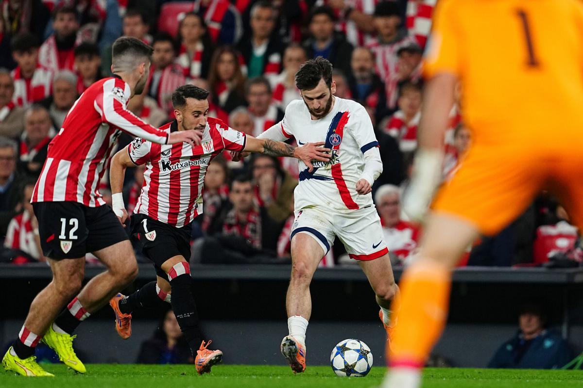 Champions League: Athletic - PSG.