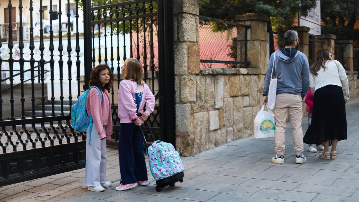 Primer día de colegio en Zamora