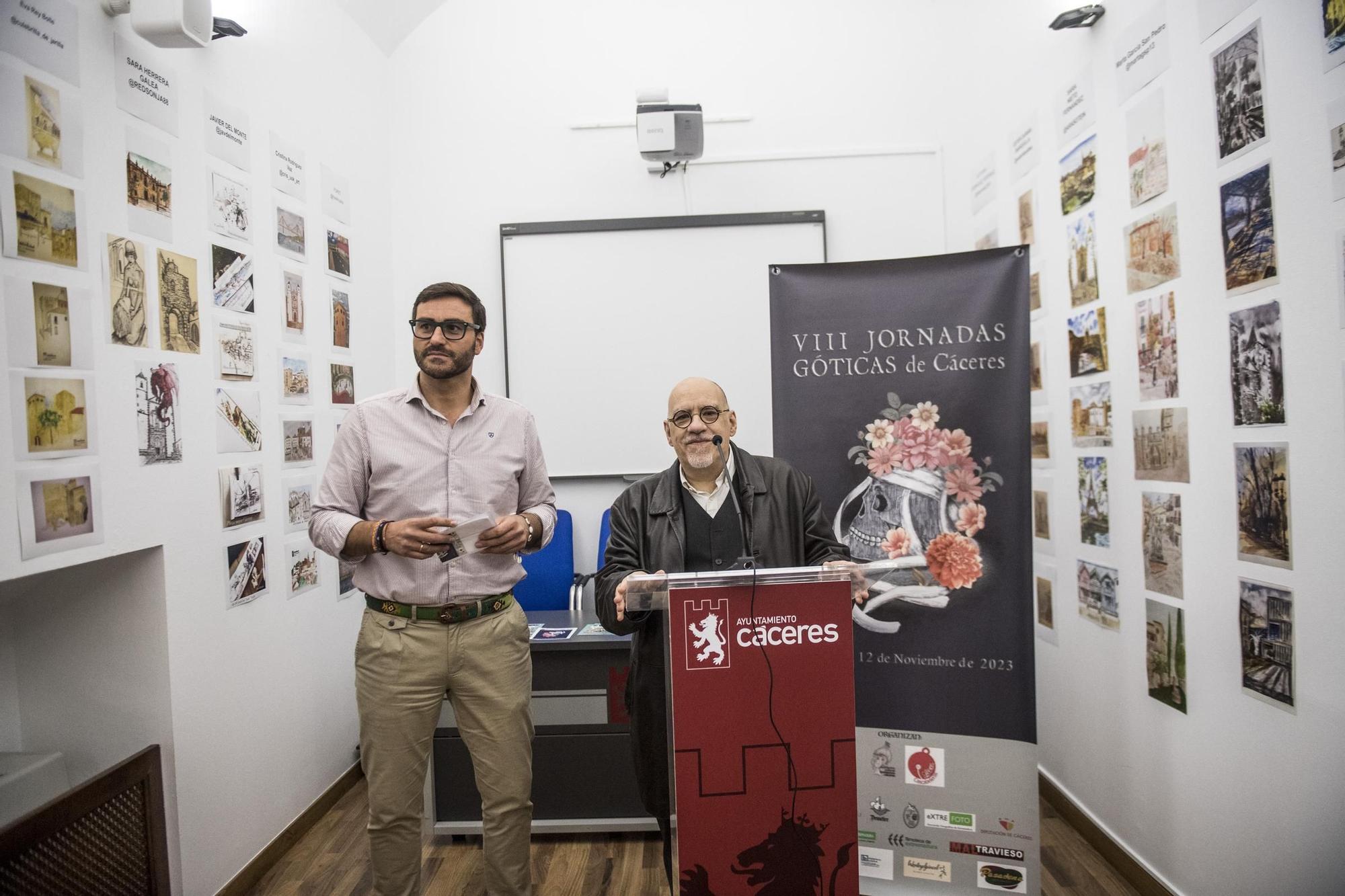 GALERÍA | Así fue la presentación de las Jornadas Góticas de Cáceres