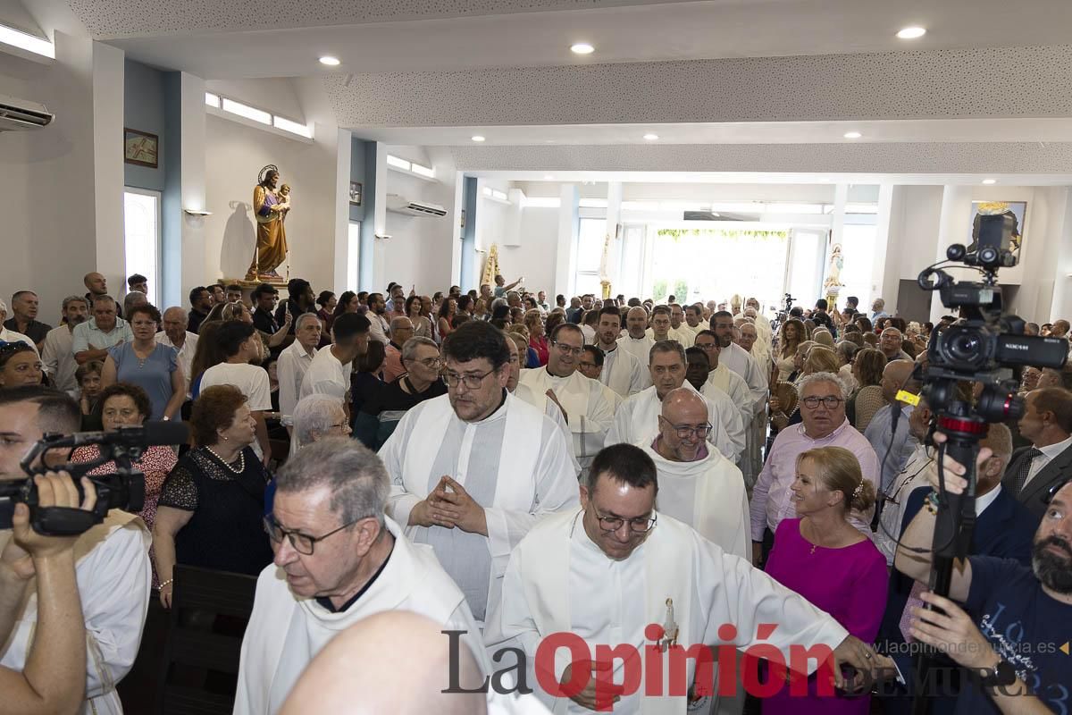 Así se ha vivido la ordenación sacerdotal de Miguel Tovar Fernández en la pedanía molinense de Torrealta