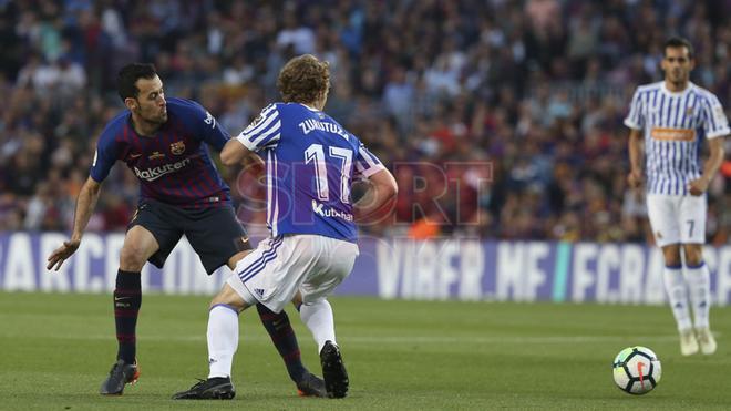 FC Barcelona, 1 - Real Sociedad, 0