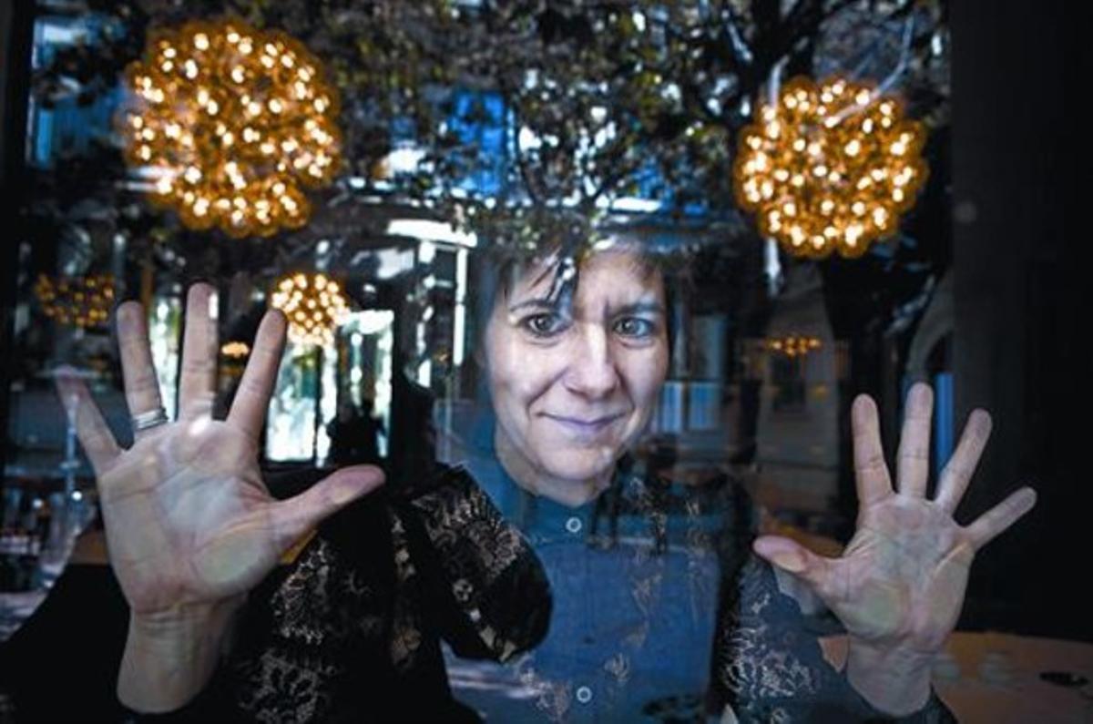 Empar Moliner, la setmana passada, a Barcelona.