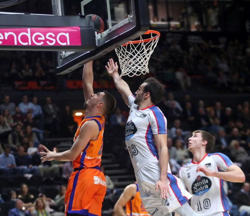 Partido Valencia Basket Monbus Obradoiro