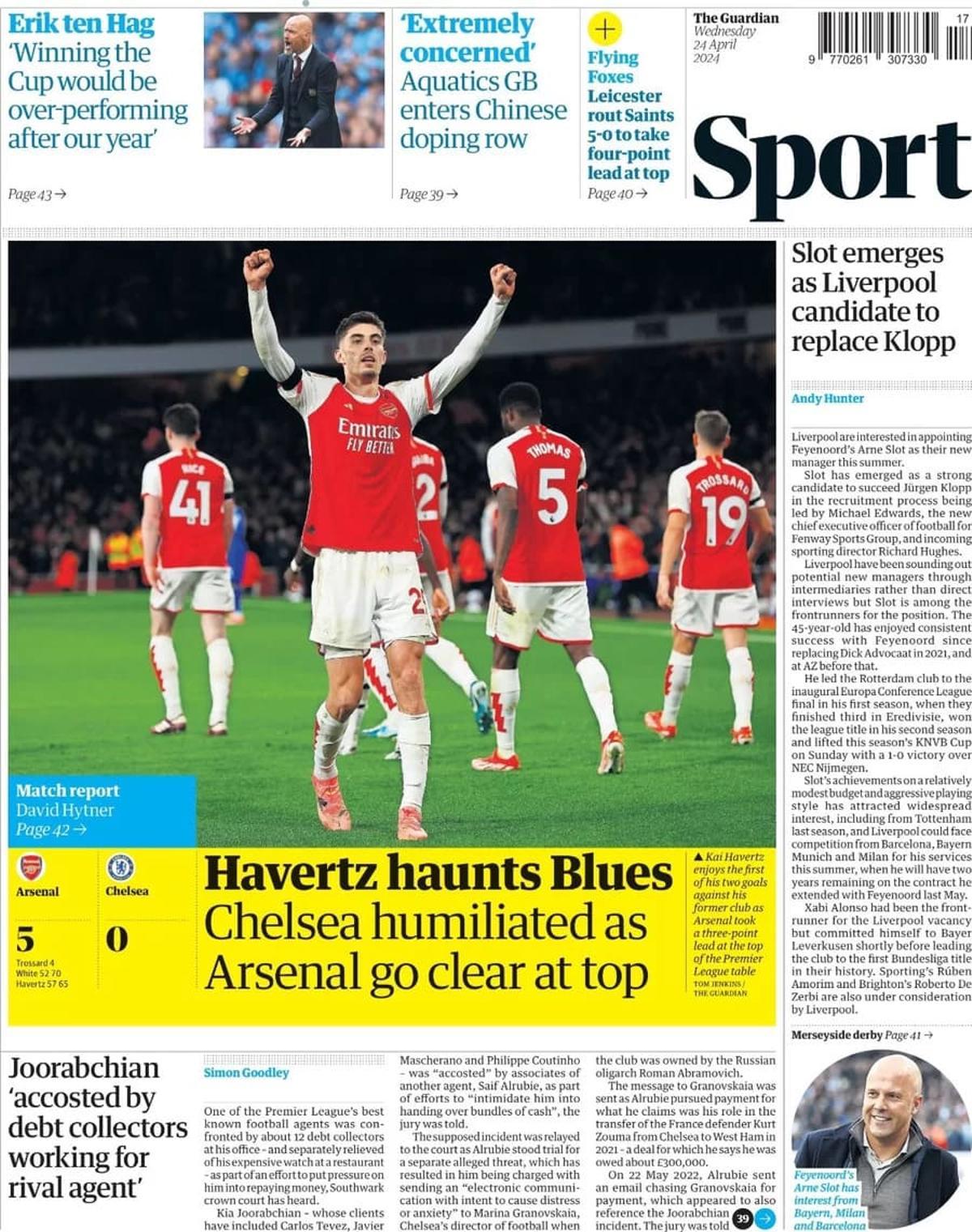 Las portadas de los periódicos deportivos de hoy, miércoles 24 de abril Las portadas de los periódicos deportivos de hoy, miércoles 24 de abril