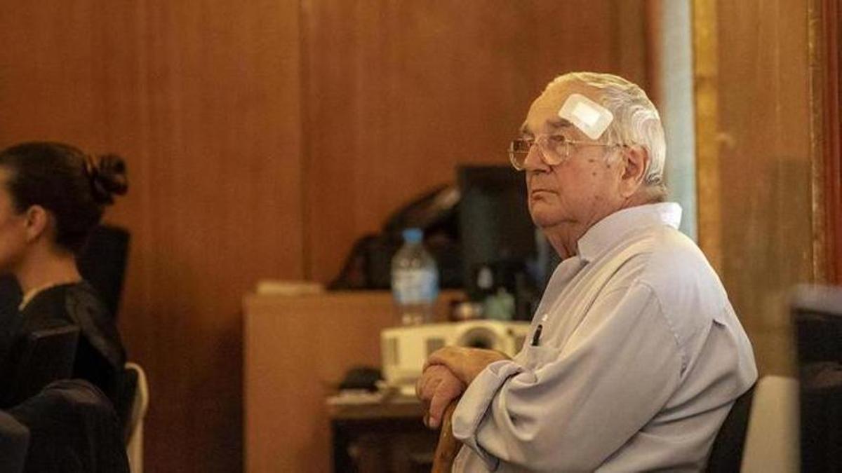 Pau Rigo, durante el juicio con jurado celebrado en la Audiencia de Palma.