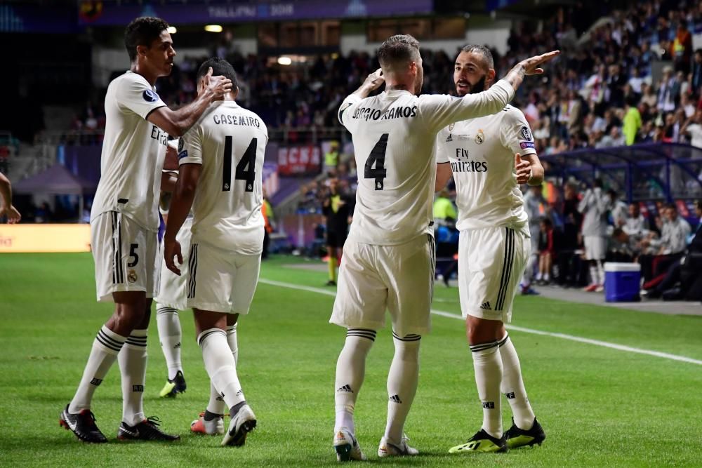 La final de Supercopa Madrid-Atlético, en imágenes