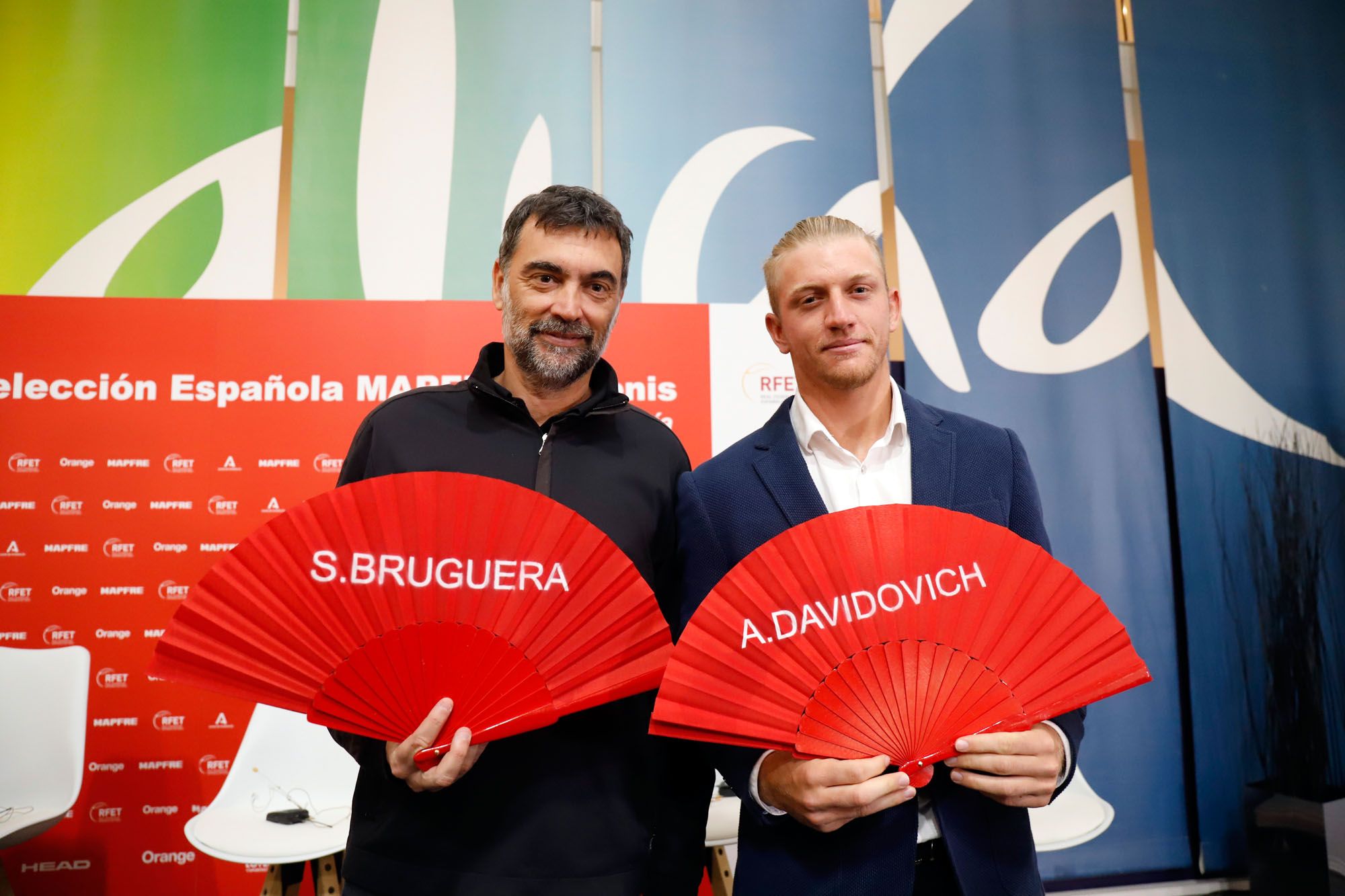 Presentación de la eliminatoria España-Rumanía de la Copa Davis que se jugará en Marbella.