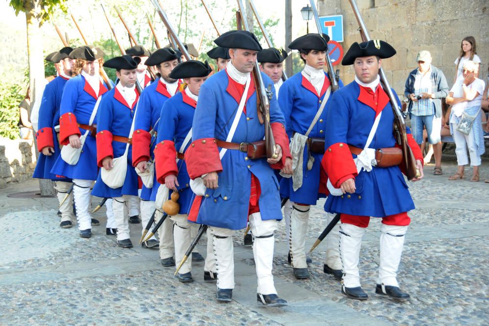 Commemoració de la Batalla de Talamanca i placa homenatge a Muriel Casals