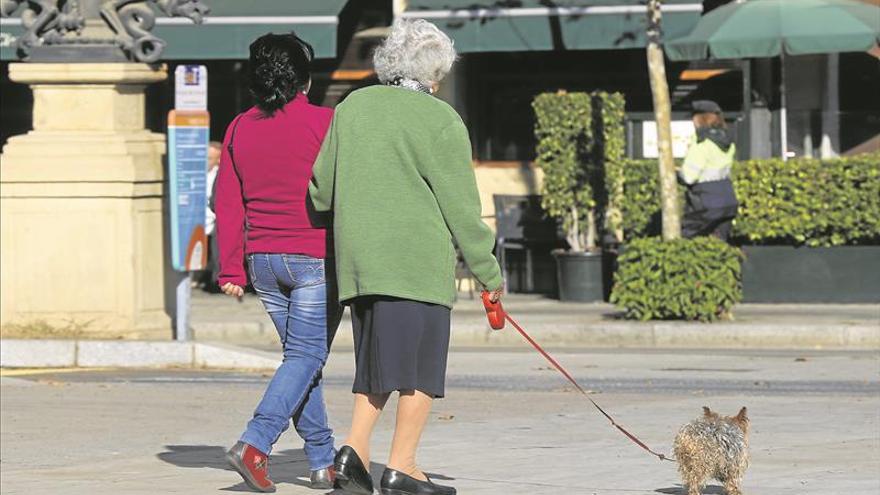 Apenas el 3% de los cuidadores familiares de dependientes cotiza