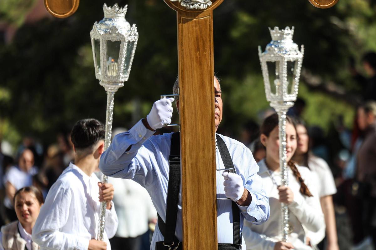 Las imágenes del Santo Encuentro en el parque Reina Sofía de Ibiza